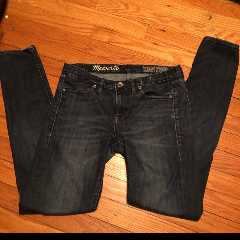 Madewell Skinny Skinny Jeans in Waterfall Wash